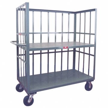 Stock Cart 3000 lb. 2 Shelf 36 in L