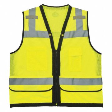 Orange Mesh Surveyors Vest Lime L/XL
