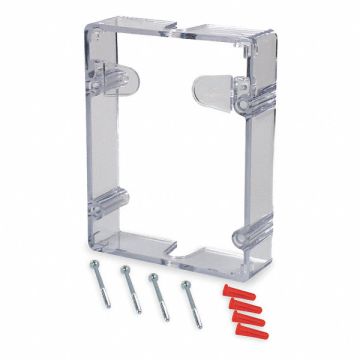 Pull Station Guard Spacer Polycarbonate