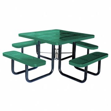 E5614 Picnic Table 80 W x80 D Green