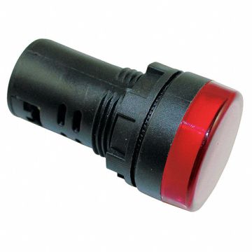 Raised Indicator Light 22mm 24V Red