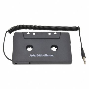 Cassette Adapter For Automobiles Black