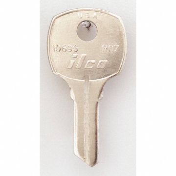 Key Blank Brass Type RO7 4 Pin PK10