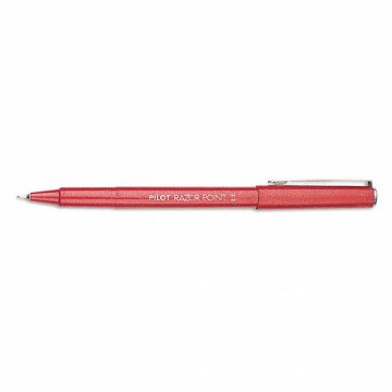 Marker Pen Red Ultra Fine PK12