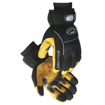 Cold Protection Gloves M Gold/Black Pr
