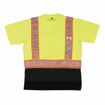 Short Sleeve T-Shirt Lime 5XL Sz