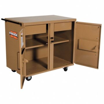 Mobile Cabinet Bench Steel 40-3/4 W 25 D