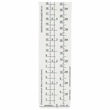 Disposable Measuring Guide Inserts PK10