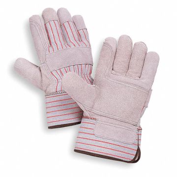 D1567 Leather Gloves Gray S PR