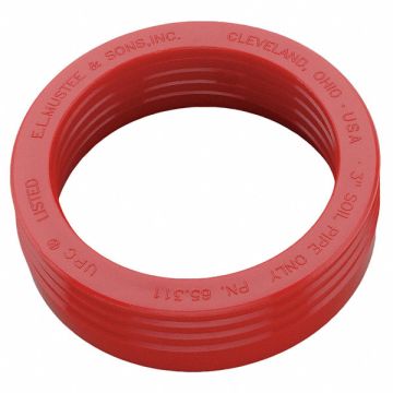Drain Seal Rubber Red 3 In