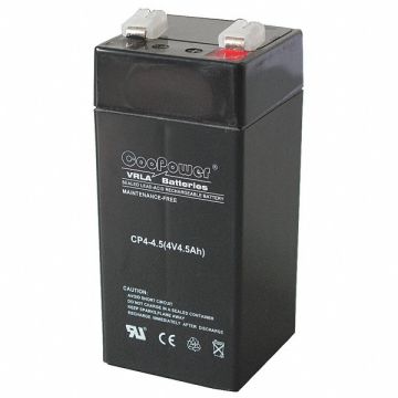 Sealed Lead Acid Battery 4VDC 4.5Ah