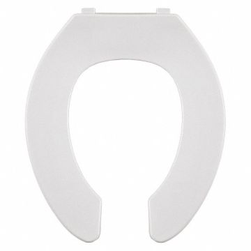 Toilet Seat Round Bowl Open Front White