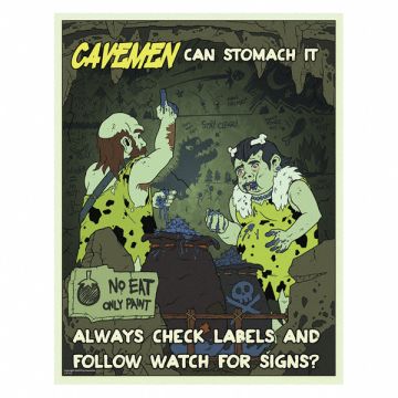 Safety Poster 12 in x 16 in Paper