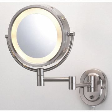 Lighted Makeup Mirror 10 in W 13 in H