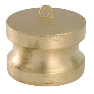 Basic 8 Parts Std Dim Brass 1" Dust Plug Brass
