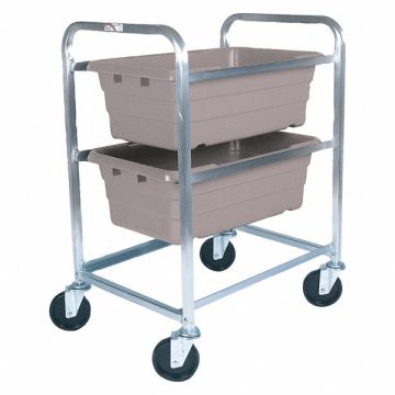 Tub Rack 600 lb Ld Cap. Aluminum Cart