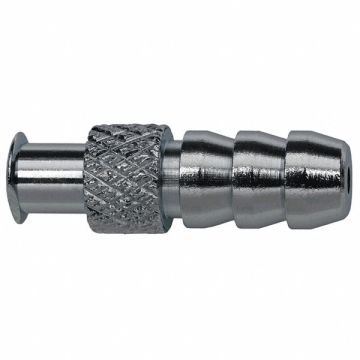 Luer Lock Barb Adapter Plated Brass