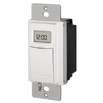 Timer Digital 120/277VAC 15A Wall Switch