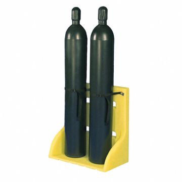 Cylinder Stand 2 Cyl. 11-1/2in.dia. HDPE