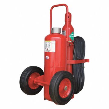 Wheeled Fire Extinguisher ABC Red