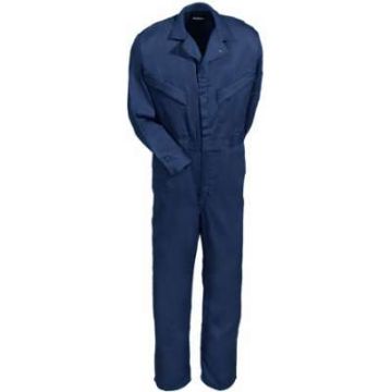 Coverall, Safety, 100% Cotton Twill 3/1, 240Gsm, Navy Blue, 3XL