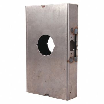 Weldable Gate Box Silver 5-1/2 W