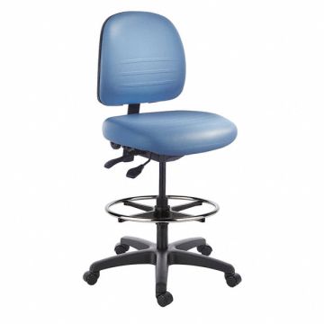 G4986 Task Chair Poly Blue 21 to 28 Seat Ht