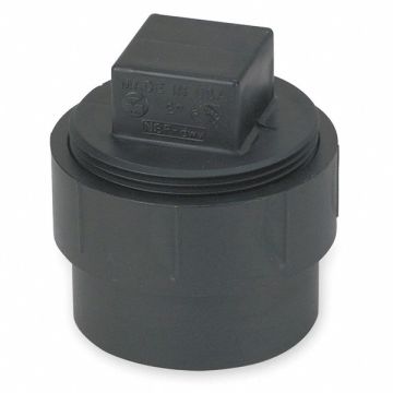 Adapter with Plug 4 x 4 in Schedule 40
