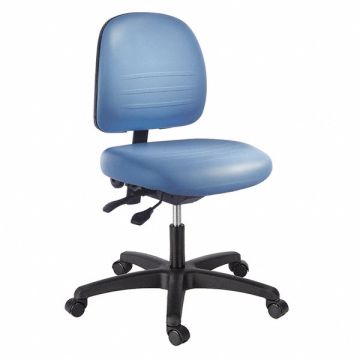 G4985 Task Chair Poly Blue 16 to 22 Seat Ht