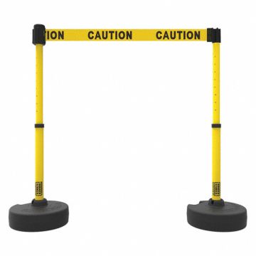 PLUS Barrier Set X2 Yellow Caution