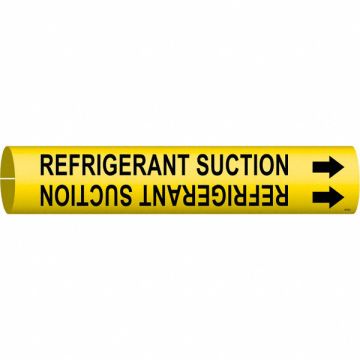 Pipe Mrkr Refrigrant Suction 2in H 2in W