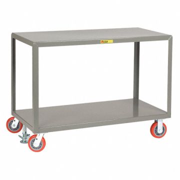 Mobile Table 2 Shelf 3600 lb. 30x72