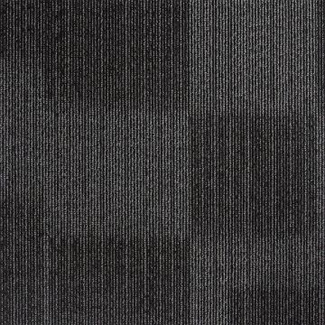 Carpet Tile 19-11/16in. L Charcoal PK20