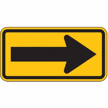 Arrow Traffic Sign 12 x 24