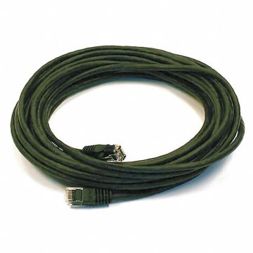 Patch Cord Cat 6 Booted Black 25 ft.
