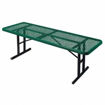 Picnic Table 96 W x30 D Green