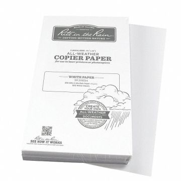 Waterproof Laser Paper 20 lb wt Paper
