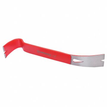 Pry Bars Flat Pry Bar 13 in L Red/Silvr