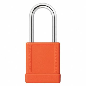 J5180 Lockout Padlock KD Orange 2 H