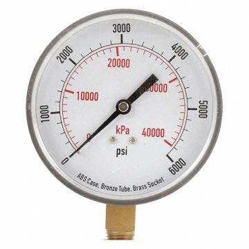 D1348 Pressure Gauge Test 3-1/2 In