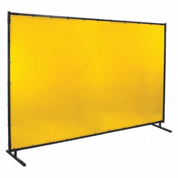 H6759 Welding Screen 6 ft H 10 ft W Yellow