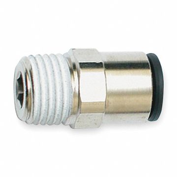 Male Connector Tube x BSPT 16mm 1/2 In