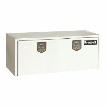 White Steel Underbody Box 24X24X60
