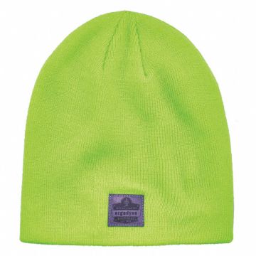 Knit Beanie Over the Head Universal Lime