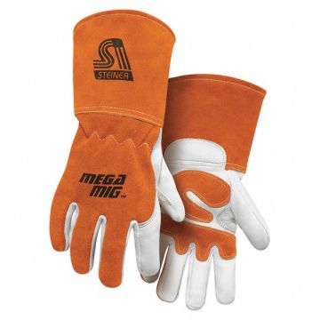 Welding Gloves MIG Application Orange PR