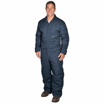 E8387 Coverall Chest 46 to 48In. Navy