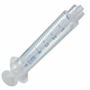 Syringe 5mL Luer Lock Plastic PK100