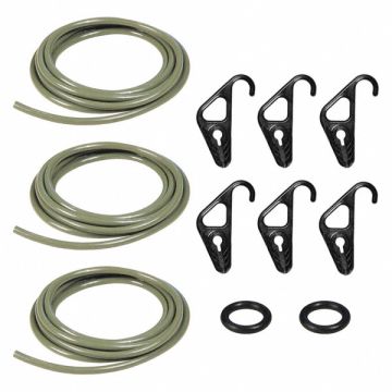 Bungee Cord Kit Military Green 10 ft L