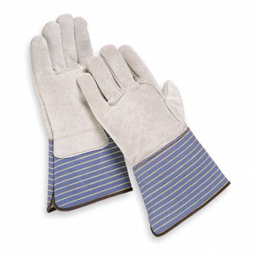 D1574 Leather Gloves Gray S PR