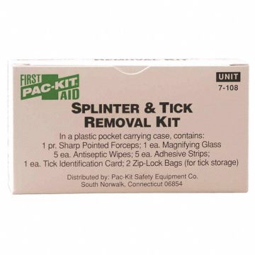 First Aid Kit Tick Removal 16 pcs.